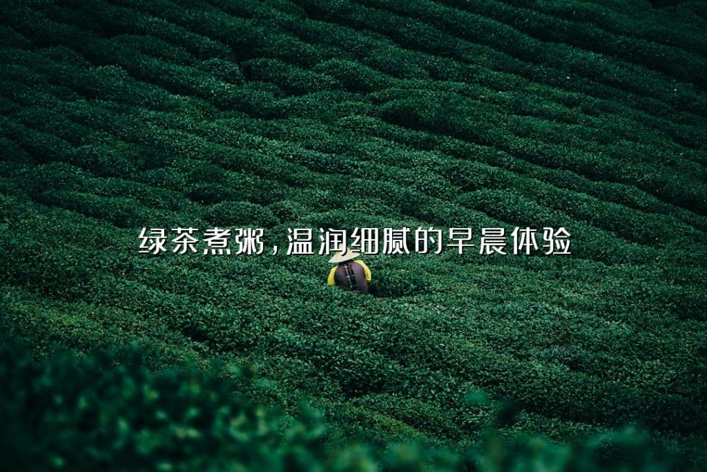 绿茶煮粥,温润细腻的早晨体验 绿茶煮粥,温润细腻的早晨体验